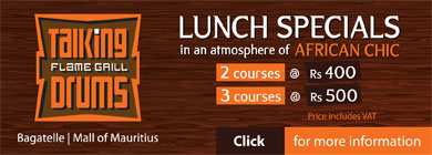 Talking Drums Special Lunch
